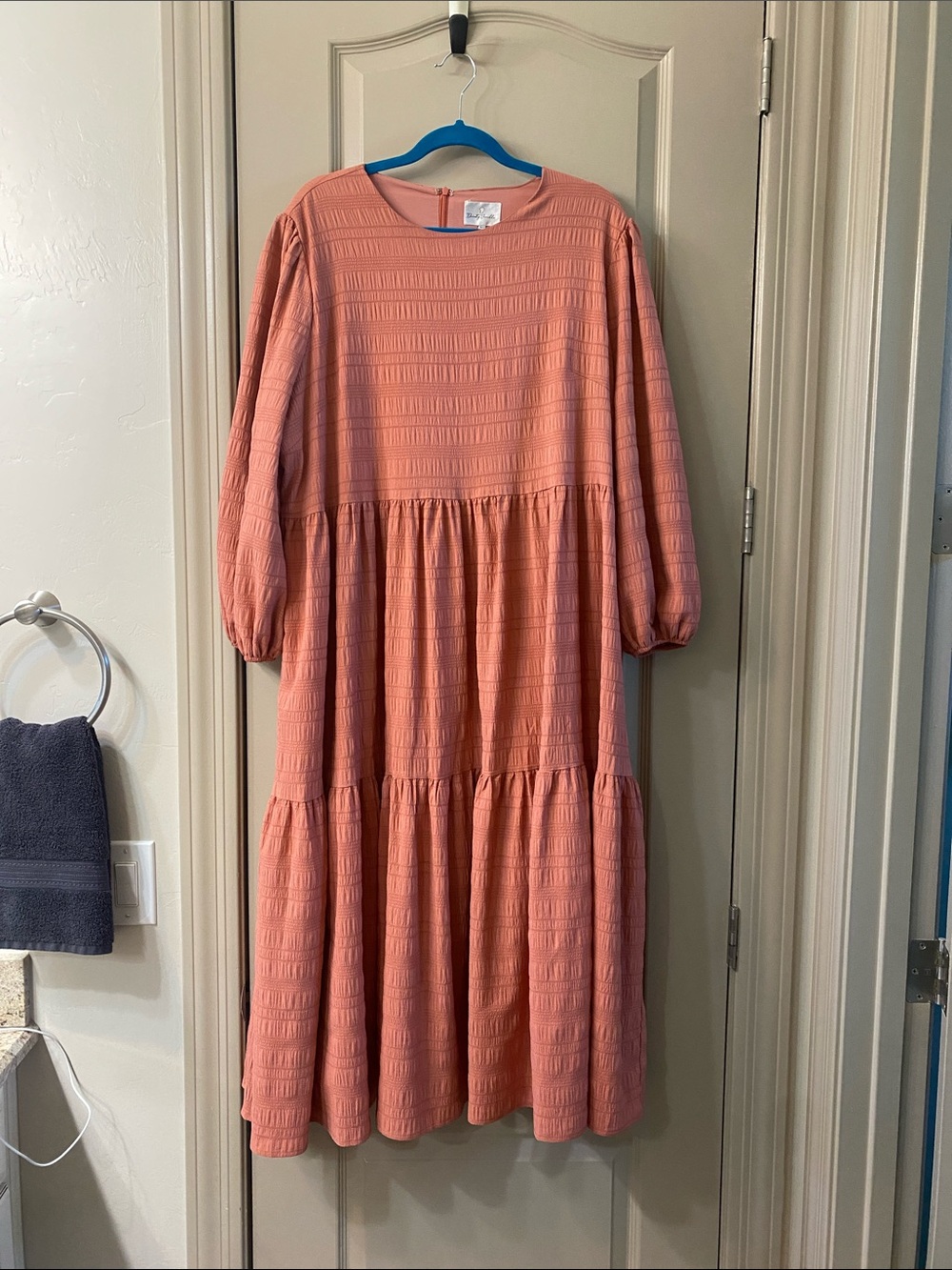 Dainty Jewells Coral Tiered Dress